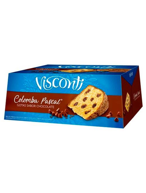 Colomba Pascal Gotas de Chocolate 400g - Visconti