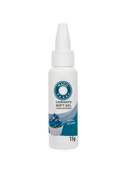 Corante Soft Gel Concentrado Azul Jeans 15g - Mago