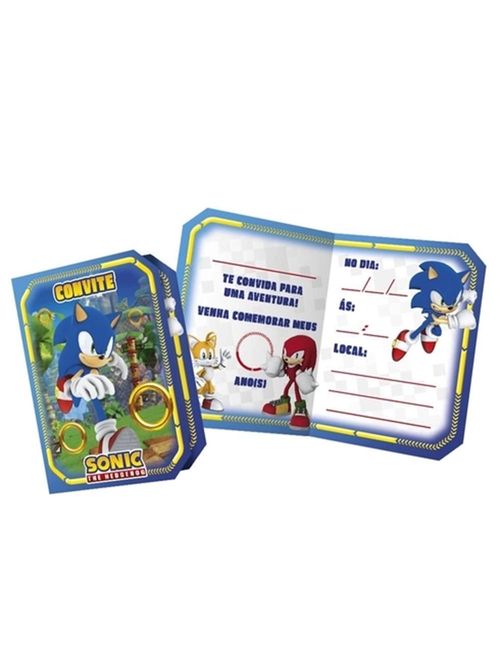 Sonic Convite c/8 - Regina