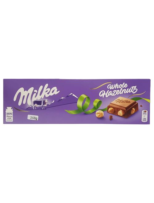 Tablete de Chocolate Whole Hazelnut 250g - Milka