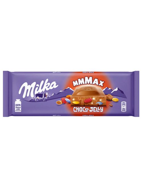 Tablete de Chocolate Mmmax Choco Jelly 250g - Milka