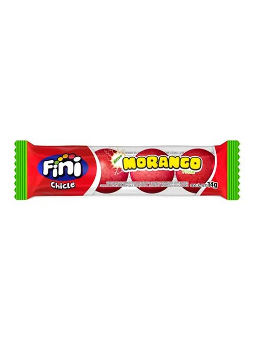 Chiclete Morango Cítrico 14g c/18 - Fini