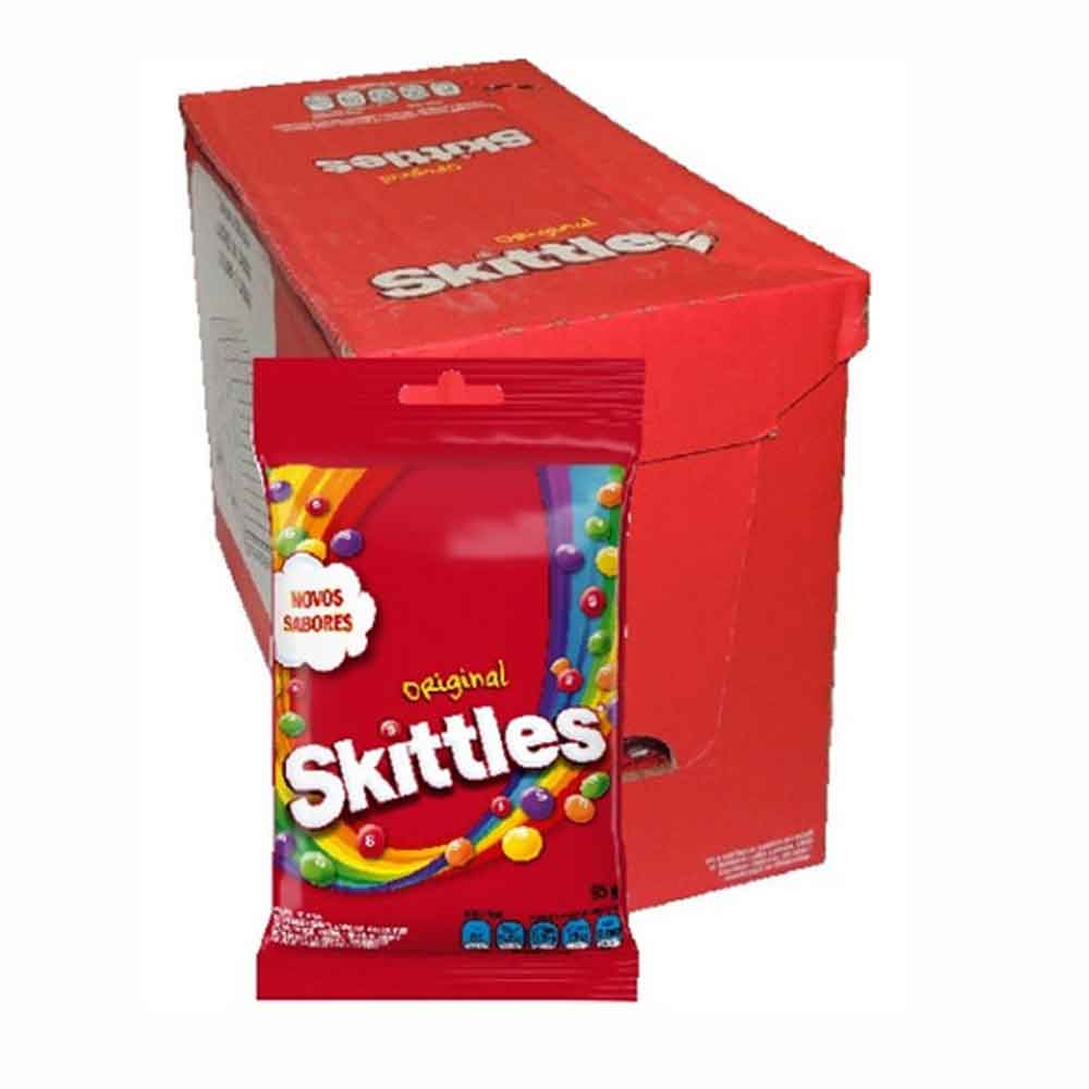 Bala Skittles Original Caixa 95g c/18