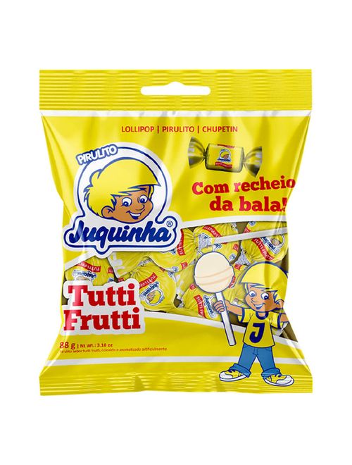 Pirulito Juquinha Tutti Frutti c/50 - Florestal