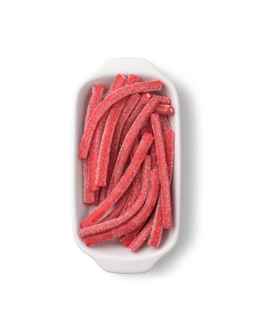 Canudinho Bala de Gelatina Morango Cítrico 15g c/12 - Docile