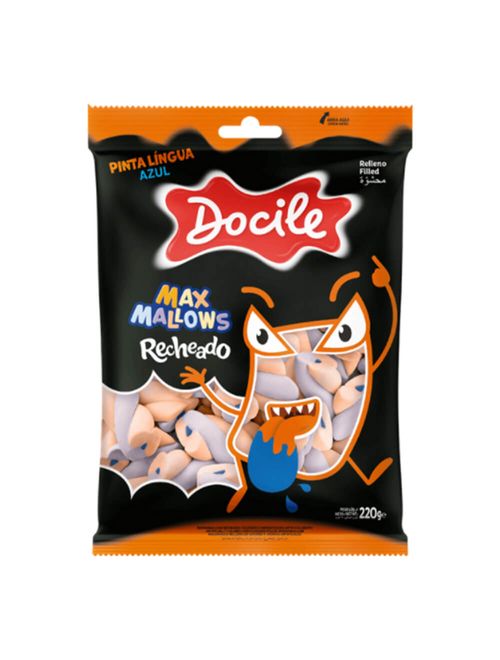 Marshmallow Recheado Twist Pinta Lingua 220g - Docile