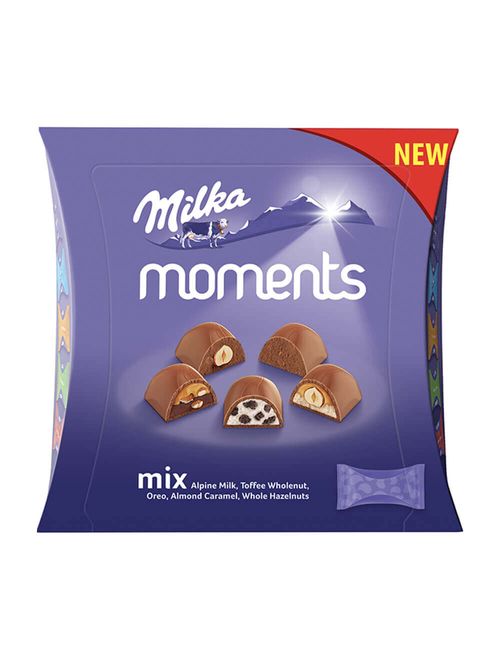 Bombons Recheados Milka Moments Sortido 97g
