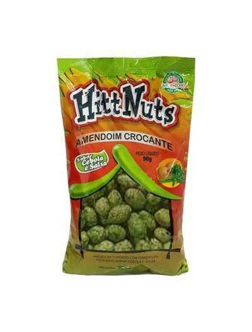 Amendoim Crocante Cebola e Salsa 90g c/24 - HittNuts