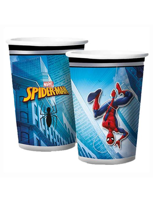 Spider Animação Copo Papel c/12 - Regina