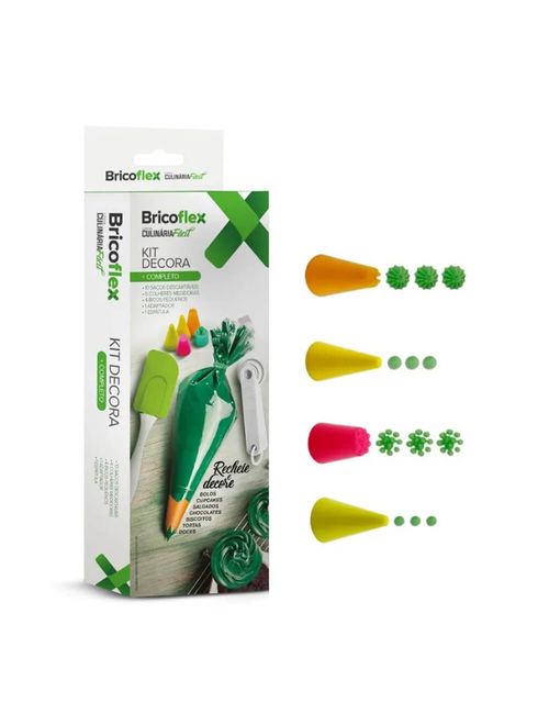 Kit Confeitar Decora Completo - Bricoflex
