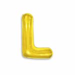 Balao-Metalizado-16----40cm-Ouro-Letra-L---Make