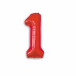 Balao-Metalizado-16----40cm-Vermelho-Numero-1---Make