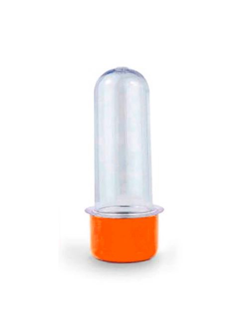 Tubete Laranja Pequeno c/10 - Mirandinha