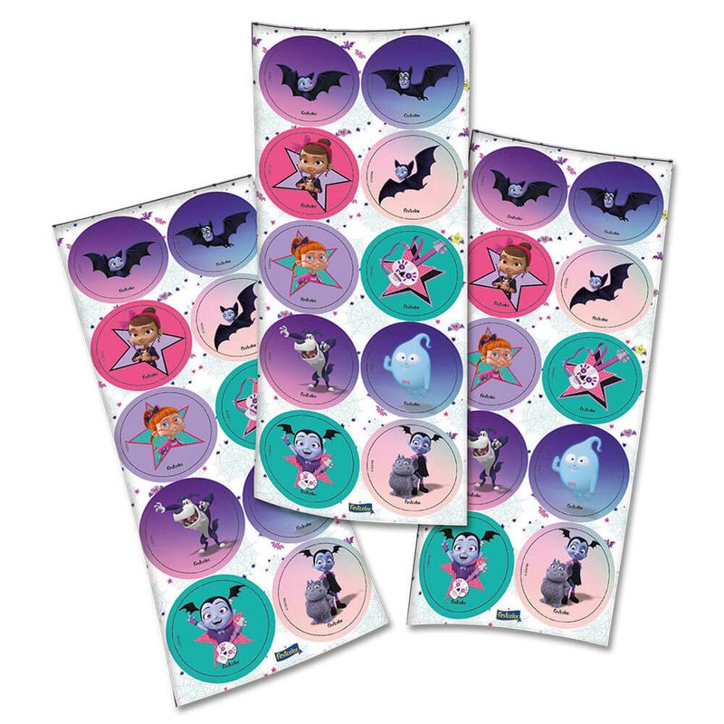 Vampirina-Adesivo-Redondo-c-30---Festcolor