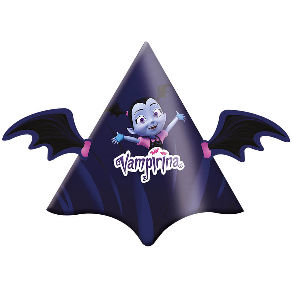 Vampirina Chapéu Aniversário c/8 - Festcolor