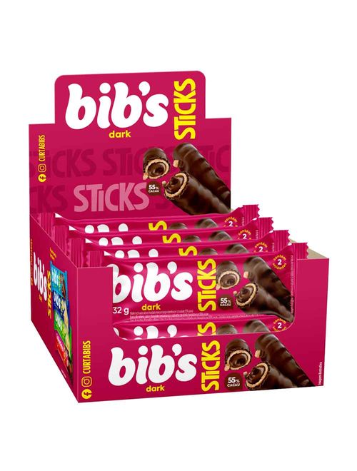 Chocolate Bibs Stick Dark c/16 - Neugebauer