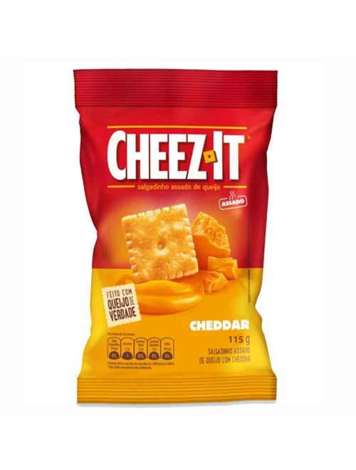 Salgadinho Assado de Queijo Cheddar 115g - Cheez It
