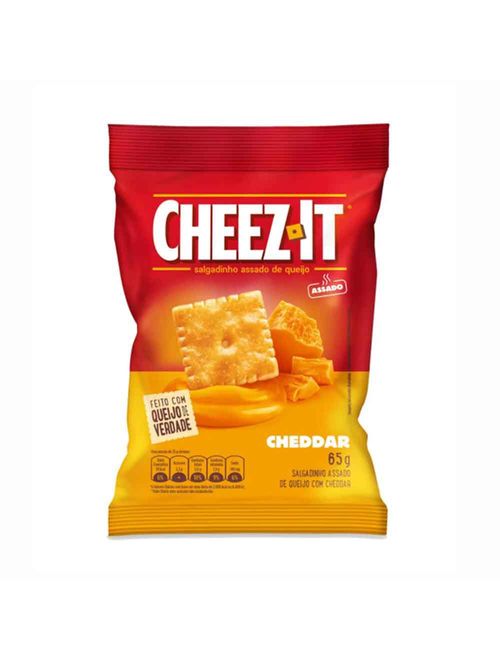 Salgadinho Assado de Queijo Cheddar 65g - Cheez It