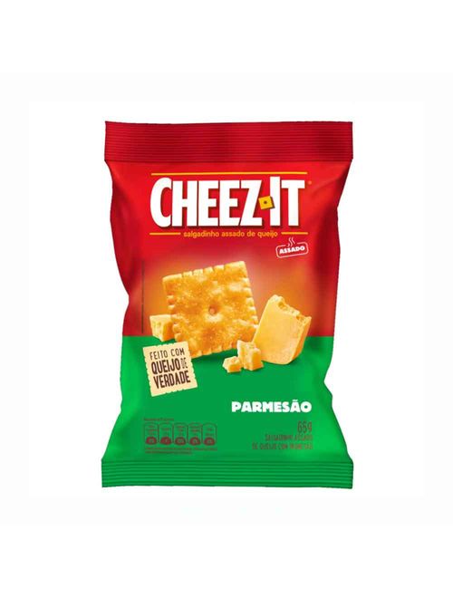 Salgadinho Assado de Queijo Parmesão 65g - Cheez It