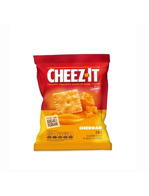 Salgadinho Assado de Queijo Cheddar 29g - Cheez It