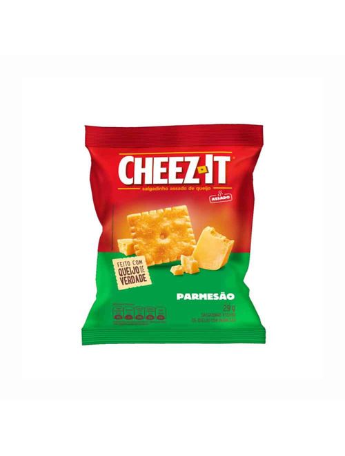 Salgadinho Assado de Queijo Parmesão 29g - Cheez It