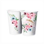 Floral-Copo-Papel-180ml-C-12---Regina