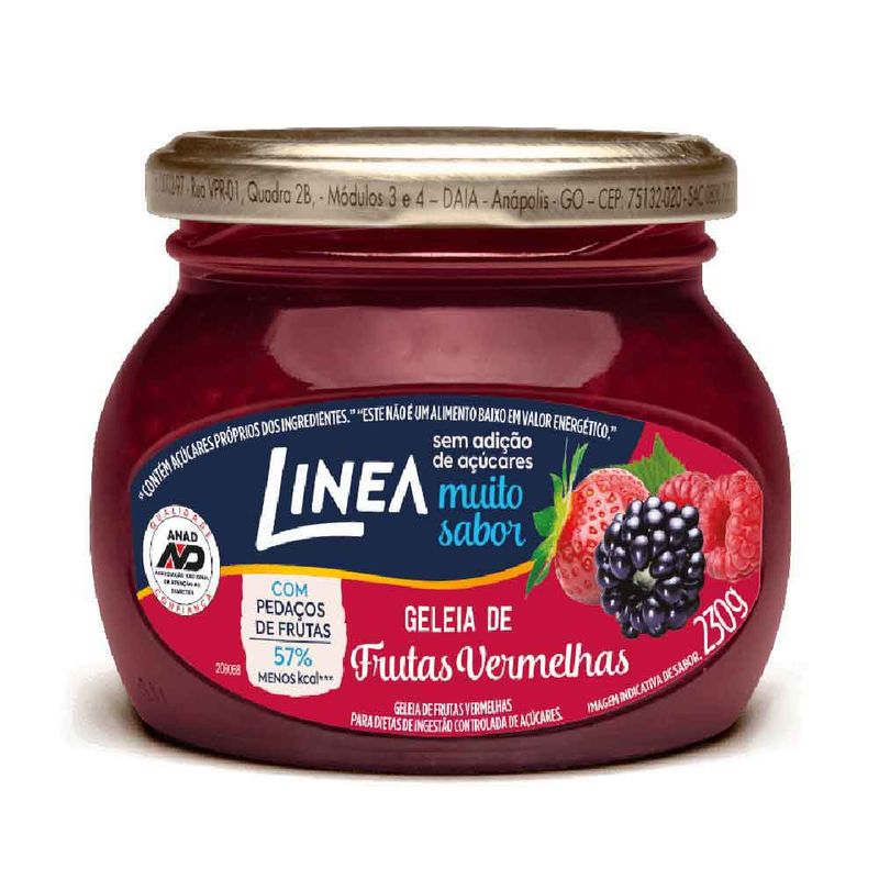 Geleia-Zero-Acucar-Frutas-Vermelhas-230g---Linea