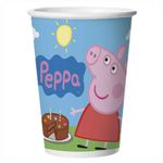 Peppa-Pig-Copo-Papel-180ml-c-12---Regina