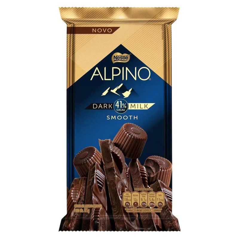 Tablete-Chocolate-Alpino-Dark-Milk-41--Smooth-85g---Nestle