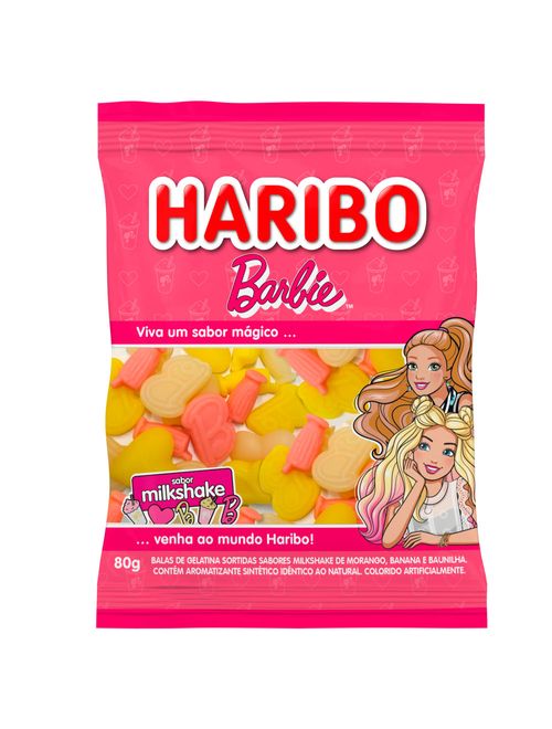 Bala de Gelatina Barbie Milkshake 80g - Haribo