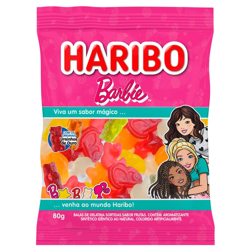 Bala-de-Gelatina-Barbie-Frutas-80g---Haribo