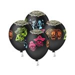 Balao-Fantasia-Caveira-Mexicana-Sortido-Tamanho-10-C-25---Pic-Pic