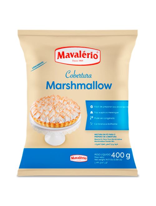 Mistura em Pó para Preparo de Cobertura Marshmallow 400g - Mavalério