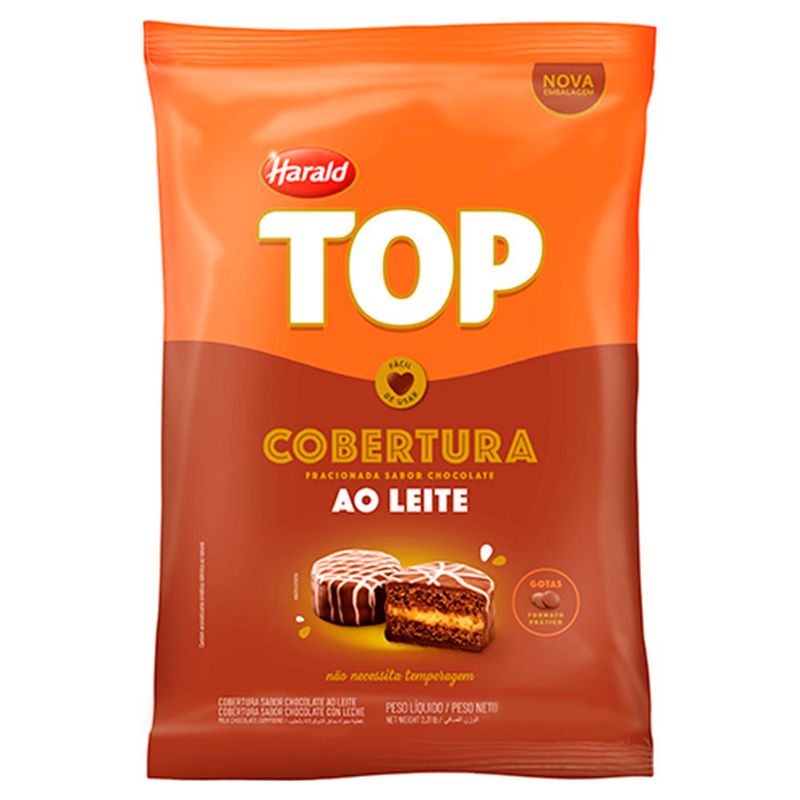 Barra de Chocolate Branco 1kg - Garoto - Doce Malu