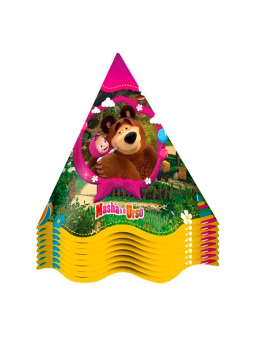 Masha e o Urso Chapéu c/12 - Regina
