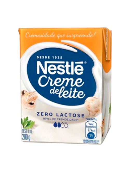 Creme de Leite Zero Lactose 200g - Nestlé