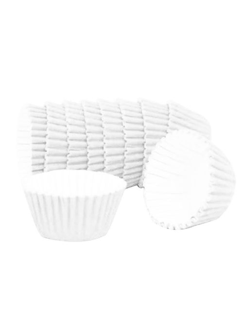 Forminha Lisa para Doces Branca No 6 c/100 - Reiki