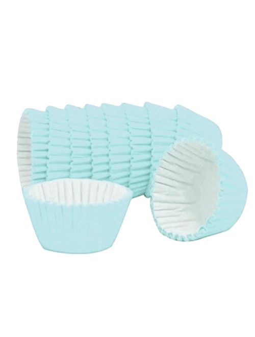 Forminha Lisa para Doces Azul No 6 c/100 - Reiki