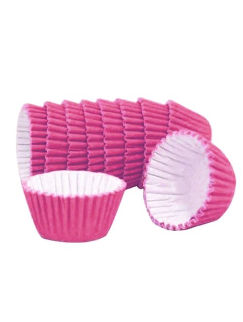 Forminha Lisa para Doces Pink No 6 c/100 - Reiki