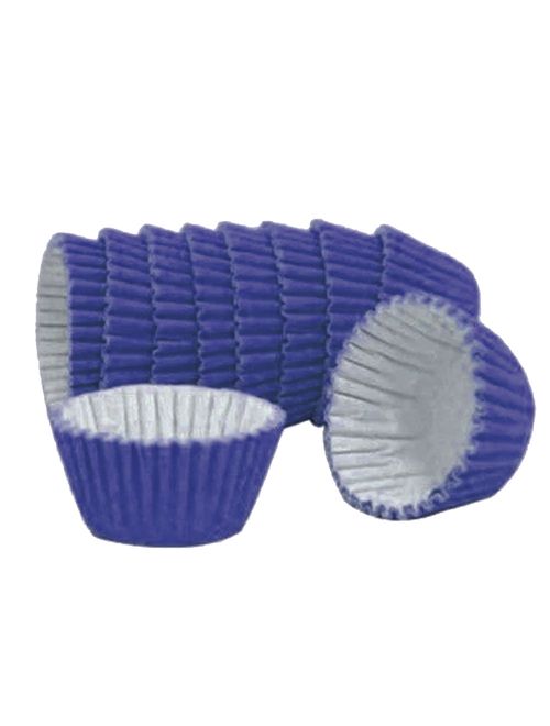 Forminha Lisa para Doces Azul Royal No 6 c/100 - Reiki