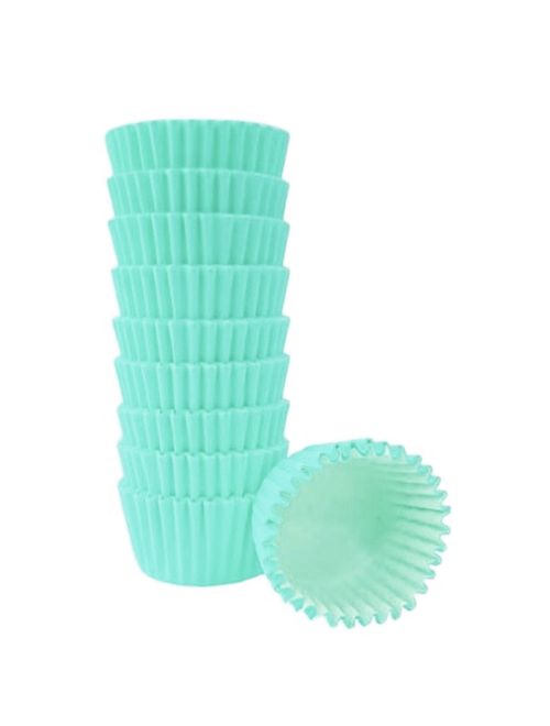Forminha Lisa para Doces Azul No 5 c/100 - Reiki