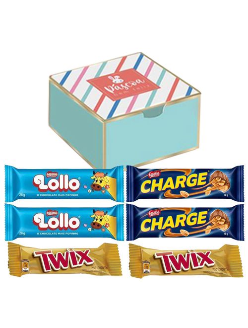 Kit Os Coelhinhos 4 - Lollo + Charge + Twix