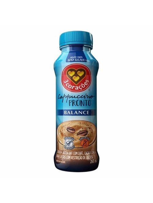 Capuccino Pronto para Beber Balance 260ml - Três Corações