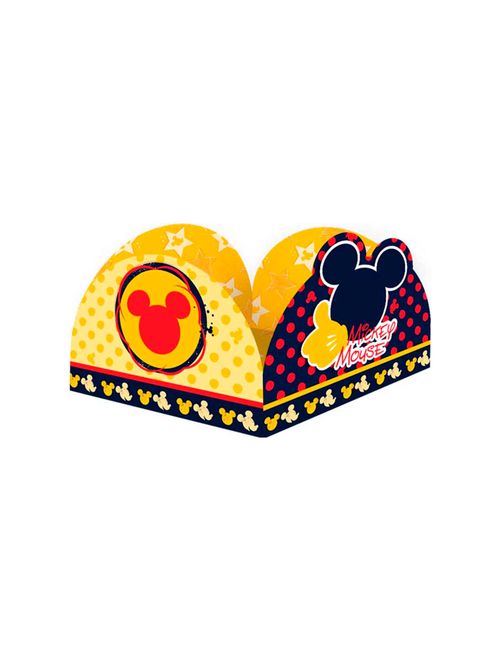 Mickey Mouse Porta Forminha c/40 - Regina