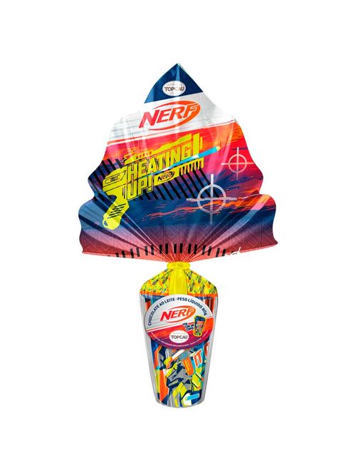 Ovo de Páscoa Chocolate Ao Leite Nerf 90g - Topcau