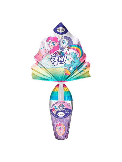 Ovo de Páscoa Chocolate Ao Leite My Little Pony 120g - Topcau