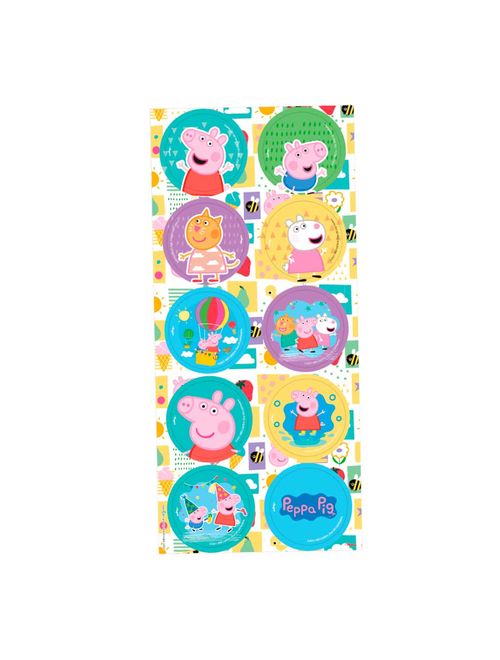 Peppa Pig Adesivo c/30 - Regina