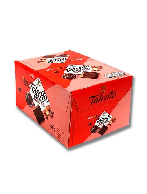 Tablete de Chocolate Talento Recheado Creme de Avelã 85g c/12 - Garoto