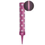 Vela-Vulcao-Chama-Rosa-Unidade---Silver-Festas
