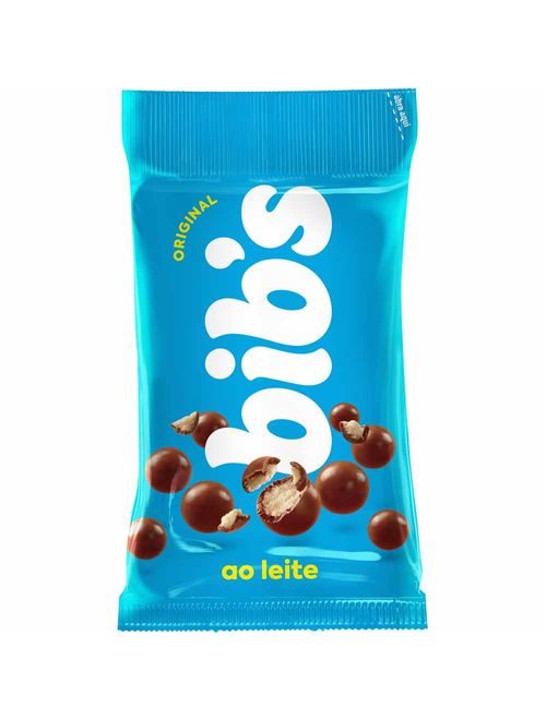 Chocolate Bibs Original Ao Leite Crocante 40g c/18 - Neugebauer
